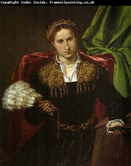 Lorenzo Lotto Portrat der Laura da Pola, Gemahlin des Febo da Brescia.